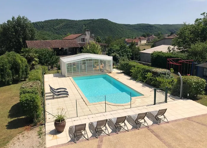 Les Figuiers De Louna - Pierre Ensoleillee - 110 M2 Et Veranda Saint-Gery (Lot)